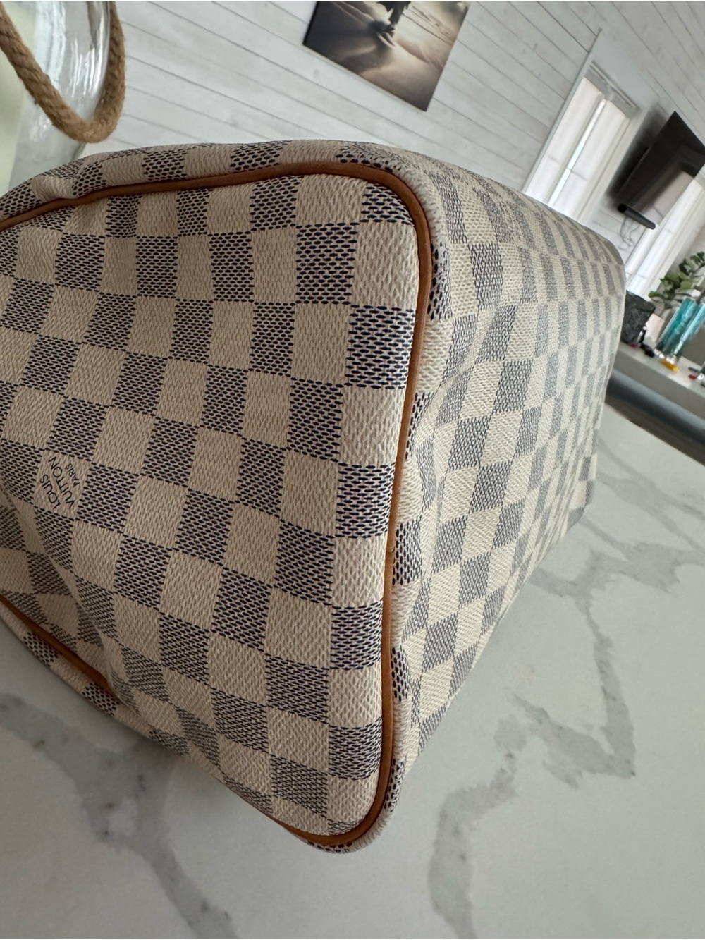 Louis Vuitton Damier Azur Speedy 30 - Picture 7 of 12